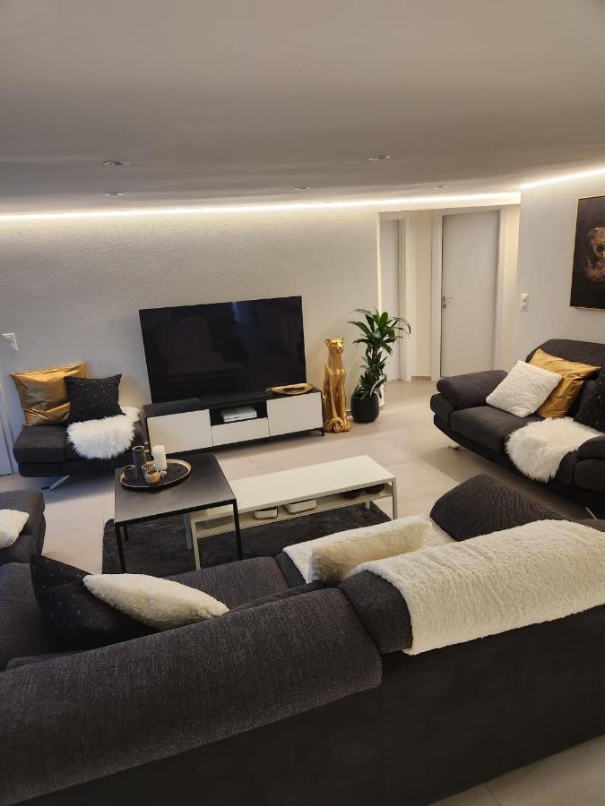 Appartement Moderne Avec Terrasse Et Piscine A Chatel Sur Bex Eksteriør billede