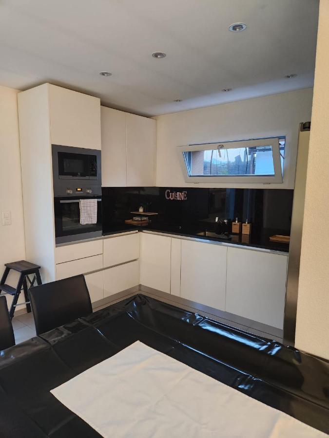 Appartement Moderne Avec Terrasse Et Piscine A Chatel Sur Bex Eksteriør billede